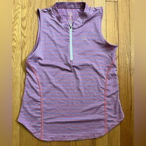 Rhoback women’s sleeveless zip size small